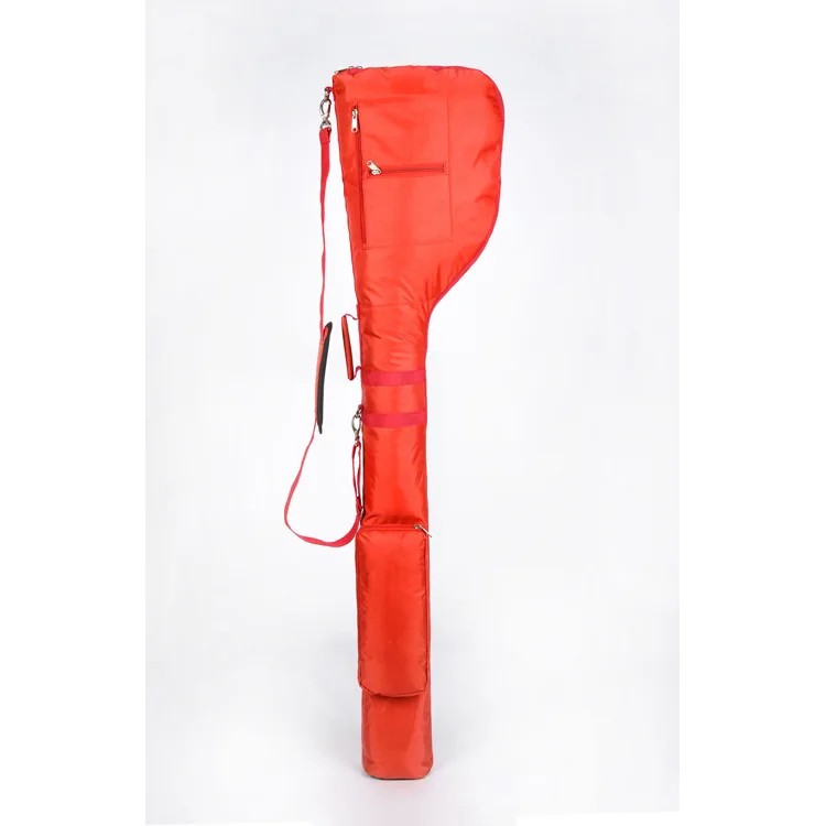 Nylon material golf club gun bag