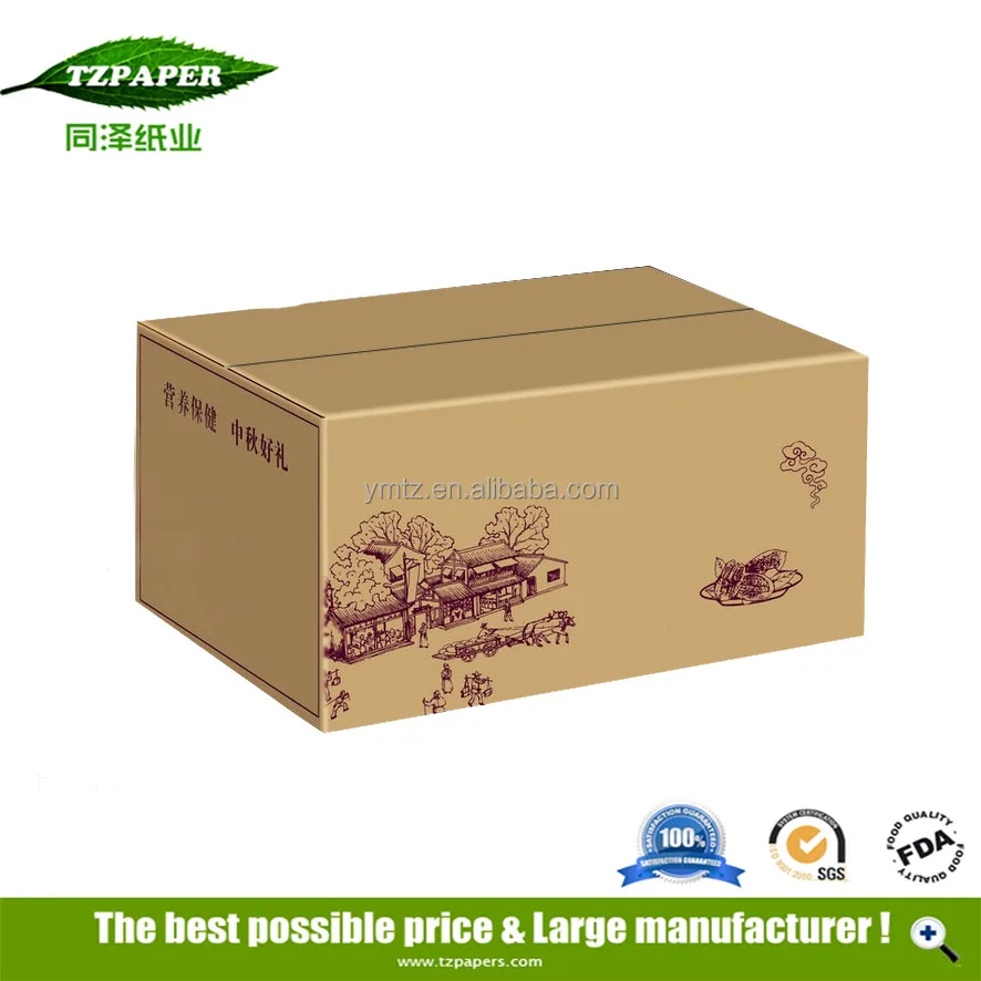 corrugated carton food paper box