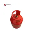 Hot Sale Cheap Price Low Pressure Yemen 12.5kgs lpg gas cylinder with valve Cooking Gas Cylinders Tank Bottle