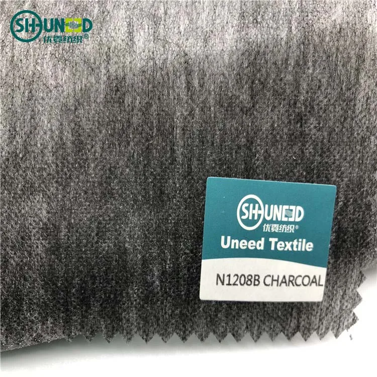Non Noven Fusing Interfacing for Iron Fabric on Knitted Interlinings & Linings Interlining,nonwoven Fabric Garment Fusing 28GSM