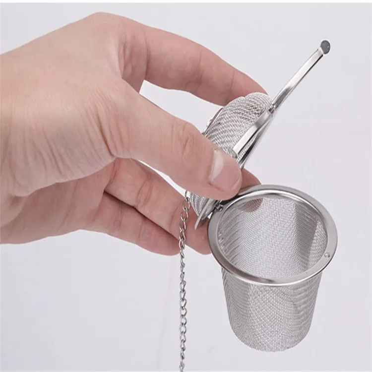 Stainless Steel Coffee Filter Tea Cup Strainer Tea Leaf Mesh Basket Infuser 