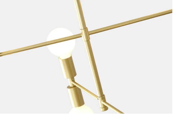 modern fashion young people's living room bedroom  restaurant Up and down chandeliers lights