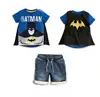 Kids Clothing Cheap Cartoon Batman Print Boys Cheap Clothes