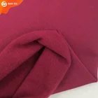 Microfiber Fabric Shaoxing Textile Soft 100D Microfiber Polyester Spandex Single Jersey DTY Brushed Fabric