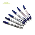 Hot Selling Pure Color Metal Pull out Banner Stylus Pen with Printing Logo Paper