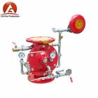 DN150(6" inches) wet type fire alarm check valve for fire sprinkler system