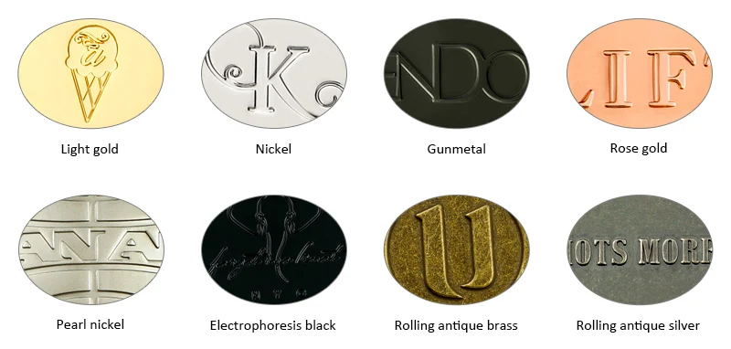 Metal Logo Handbags