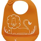 Wholesale Folding Water Proof Soft Silicone Baby Bib