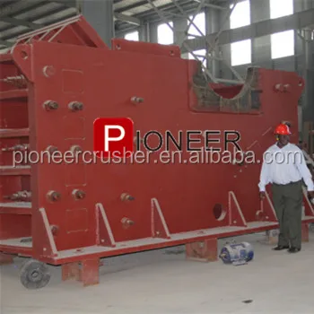 PIONEER high quality used bucket crusher for sale/jaw crusher