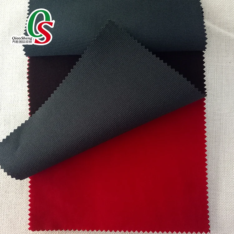 100nylon Plain Dyed Flocking Fabric For Shoes And Bags Buy 100