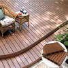 Waterproof outdoor boat high gloss laminated solid hardwood engineered oak wood wpc decking flooring, waterproof wpc floor board