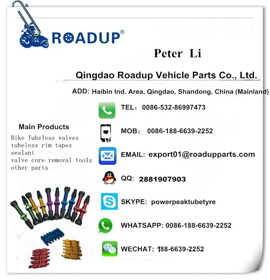 ROADUP NAME CARD