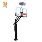 Outdoor Backyard Basketball Court Hoop LED Lighting System