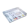 Custom case homeware clear divided ps plastic organizer cosmetic makeup storage display box with dividers