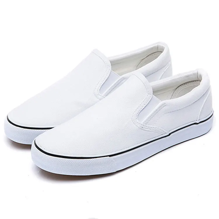 Wholesale Unisex Slip On Blank Black White Casual Shoes Slip-on Women and Men Trendy Canvas Sneakers
Wholesale Unisex Slip On Blank Black White Casual Shoes Slip-on Women and Men Trendy Canvas Sneakers