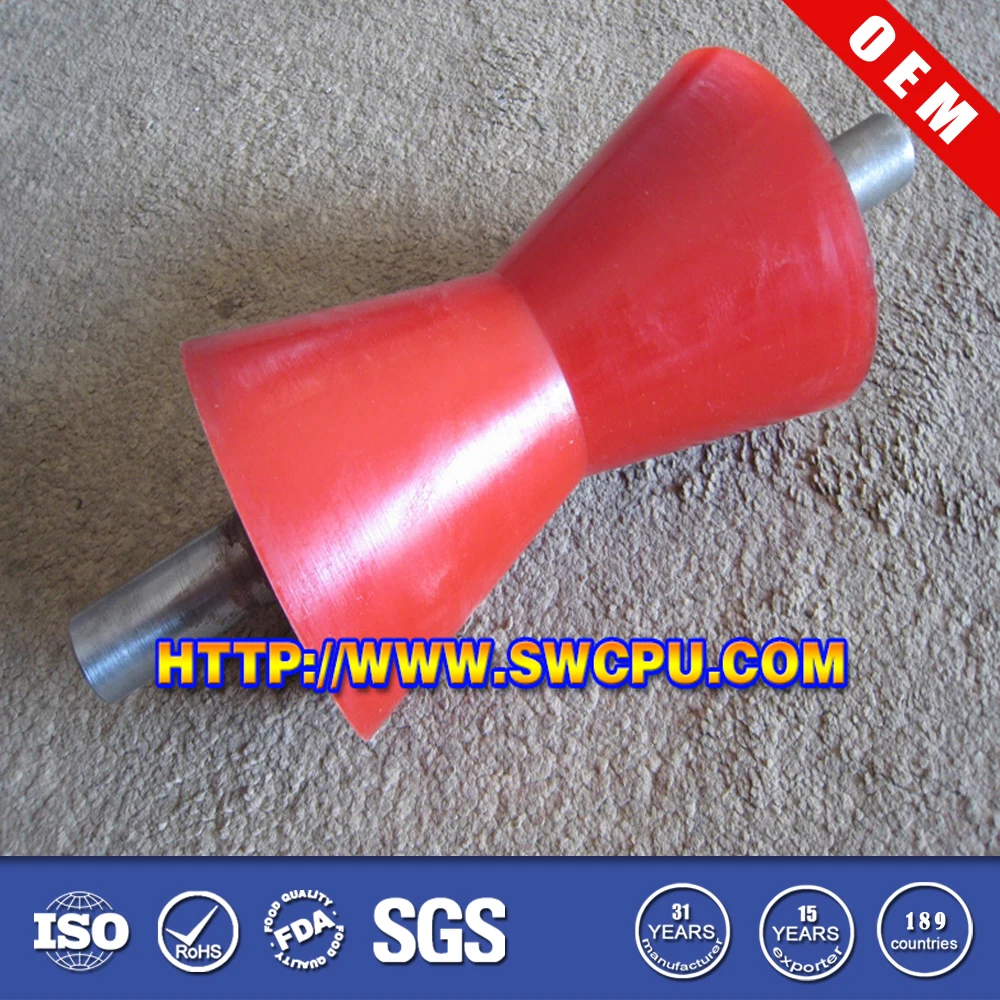 V Groove Polyurethane Guide Roller Wheels And Tracks Rollers Bearings