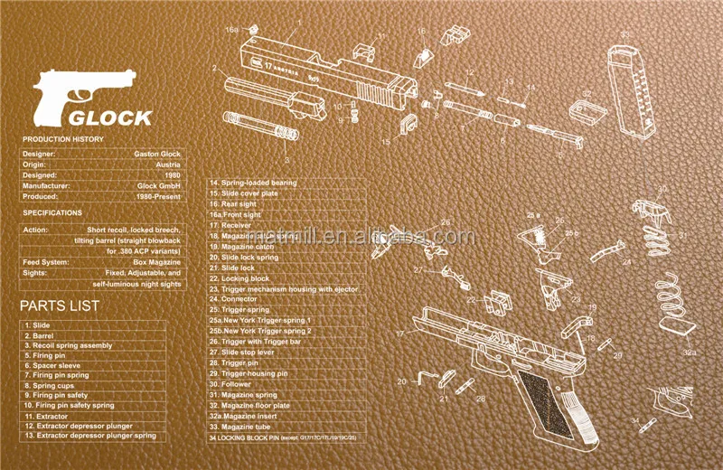 Ar15アクセサリー、 ak-47ガンマット、 1911年銃のクリーニングマット仕入れ・メーカー・工場