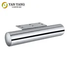 factory price 220mm length durable modern silver chrome metal legs for sofa/bed/furniture