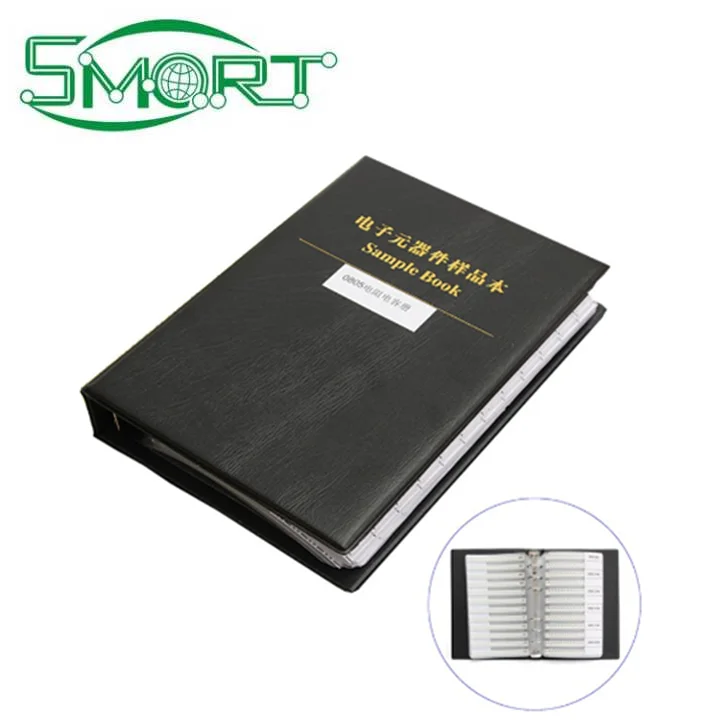 Akıllı Elektronik Yeni Varış 1 ADET 0805 SMD SMT Örnek Kitap 3025 Adet 1% Çeşitli Dirençler + 700 Parça için Kapasitörler Set satış