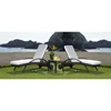 Swimming Pool Outdoor Plastic Beach French Chaise Lounge Chair