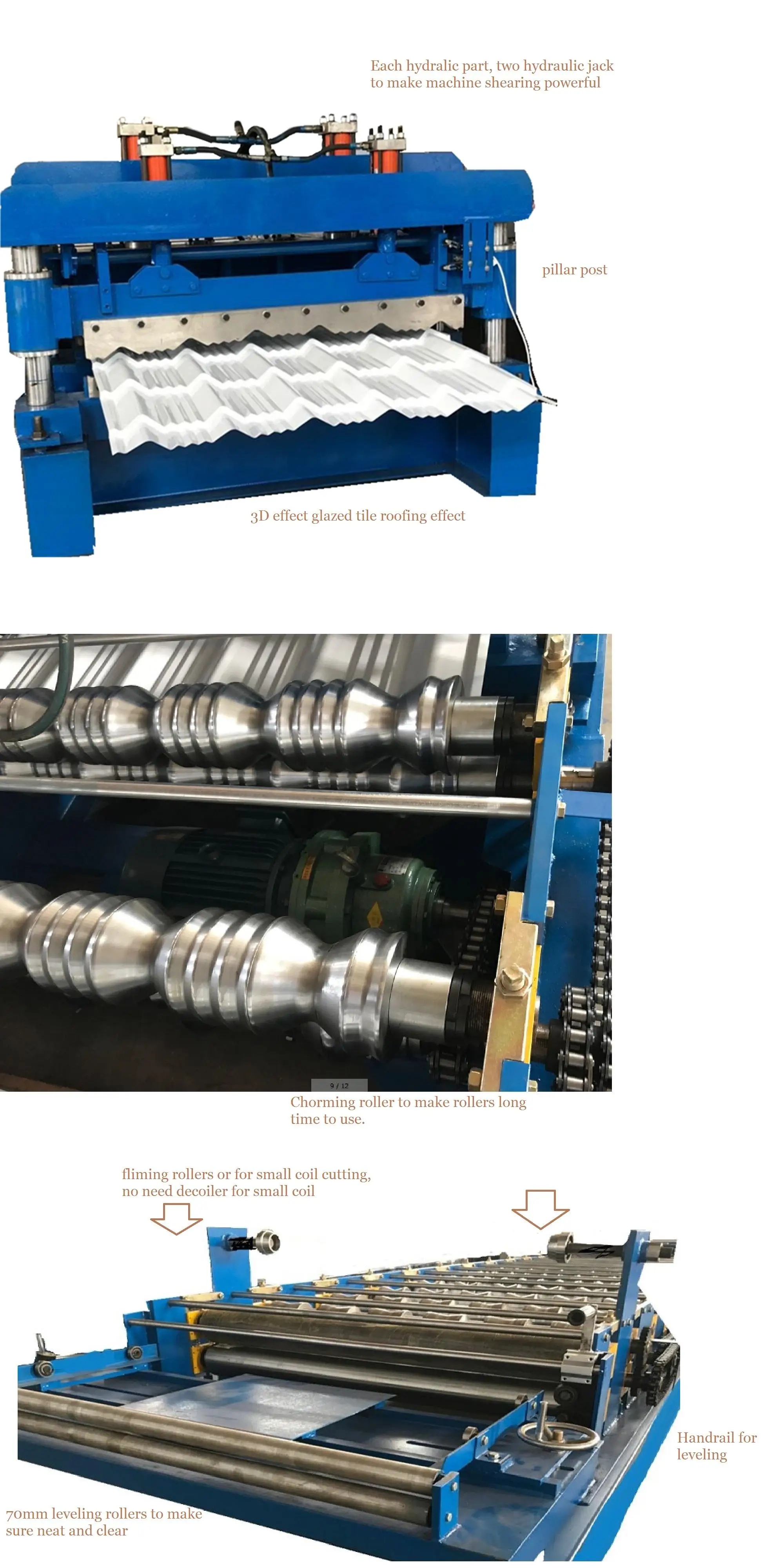 glazed tile machine