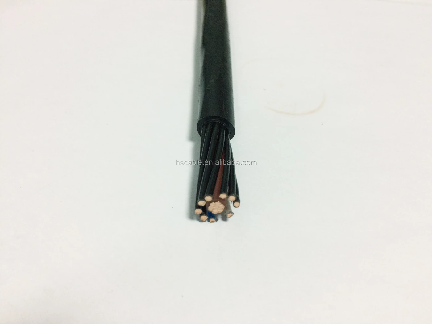 Aerial Service Connecting Cable with Pilot Cores Airdac SNE Cable 10mm