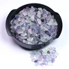 wholesale Natural Polished Purple and green fluorite crystal Tumbled Gravel stones