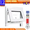 White PVC Frame Materials Small Window Awning Waterproof Soundproof Tilt & Turn Window With Handle Lock Wholesale Price