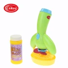Cikoo Kid Funny Bubble Maker Gun Toys Electric Soap Bubble Blower China Factory Wholesale