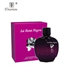 tiverton brand high quality 100ml purple female perfume glass bottle perfume
