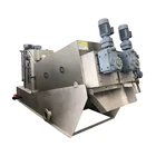 Screw press design activated sludge dewatering system