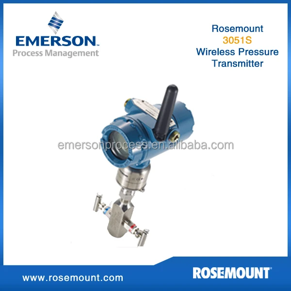Emerson Rosemount 3051s Series Of Instrumentation Wireless Pressure