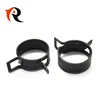 6mm Diameter Black Spring Hose Clamp For Auto Repair