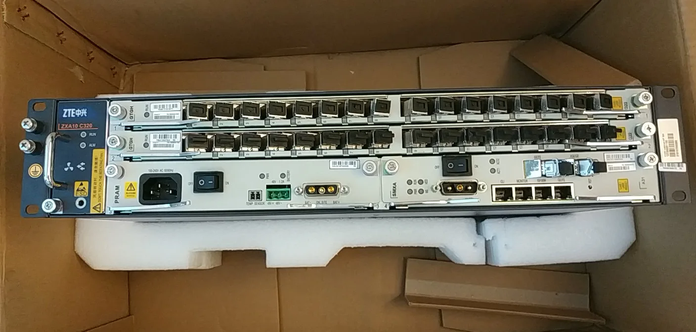 原装ftth c320 中兴 olt 光纤 gpon ac dc 电源 smxa 1 prram 1