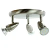 Modern indoprs led spotlights China suppliers 4 Way Round led lights 3xGU10 LED 3W adjustable spotlight
