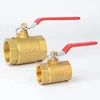 Aqua-migen FPT X FPT FULL FLOW RATED 600 WOG PLUMBING PIPING BRASS 1/2" BALL VALVE FOR COMPRESSOR WATER OIL GAS