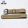 Factory delivery price back hat 24mm leather watch strap band