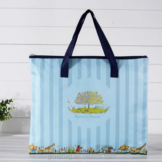 factory price customized laminated pp non woven shopping bag