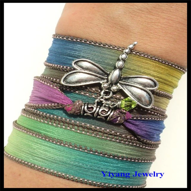 silver slap wristband