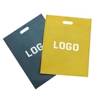 Custom Logo Printing Non Woven Die Cut Shopping Bag Tote Bag