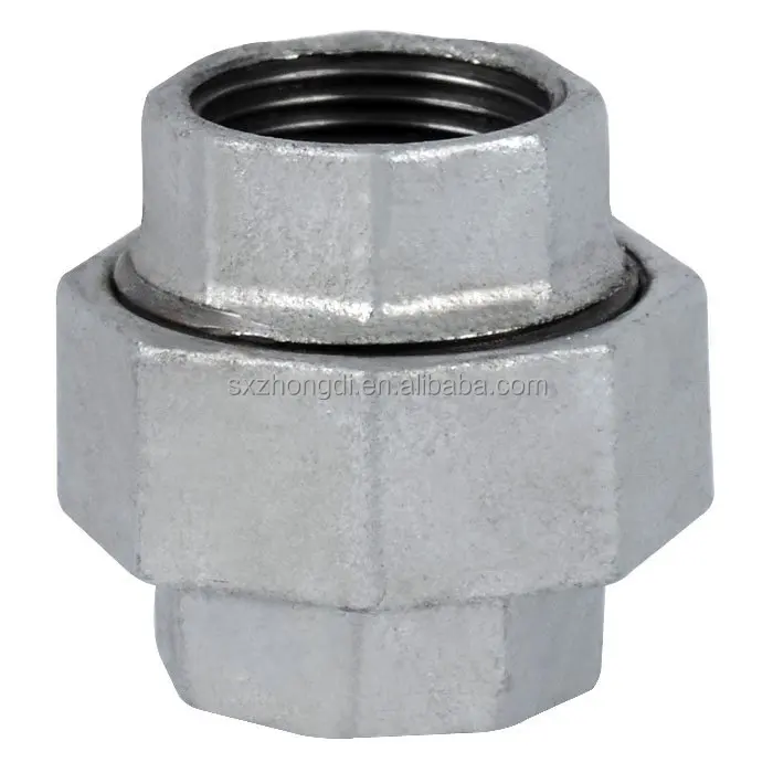 SUPPLY GIANT CNCU0340 Montaje En T De Cabeza De Toro Maleable Negra Con Conexiones Roscadas Hembra, 3/4 "x 1, 3/4" X 3/4" X 1