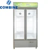 Double glass door display freeze commercial drink showcase refrigeration cb lvd emc iso CCC/CE/