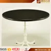 2016 hot sale classic style Black granite stone square dining table top