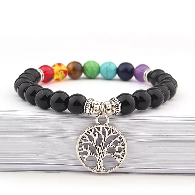 MoyaMiya Tree Of Life charm Chakra Prayer Beads Natural Stone For Men Women charm bracelets pulseras hombre accessories, As picture or customized
MoyaMiya Tree Of Life charm Chakra Prayer Beads Natural Stone For Men Women charm bracelets pulseras hombre accessories, As picture or customized