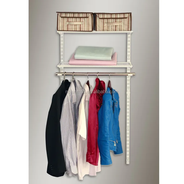 organize clothes rack