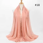 Women Muslim soft shawls promotional fashion chiffon sex hijab