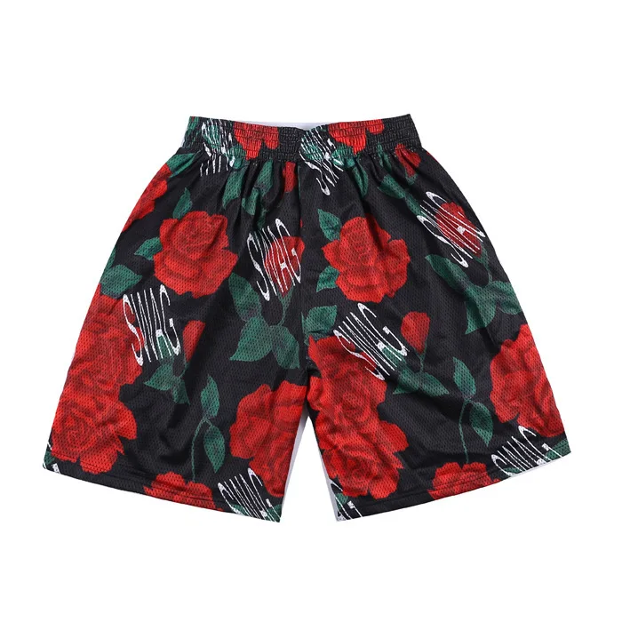 rose swim trunks