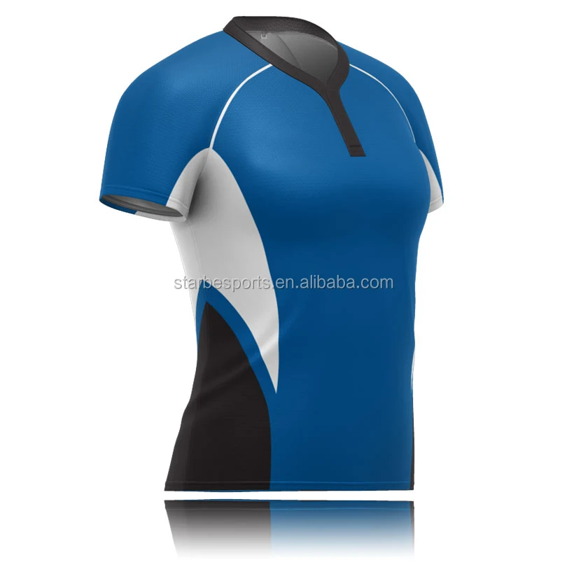 Professional new style sublimation custom women rugby jersey