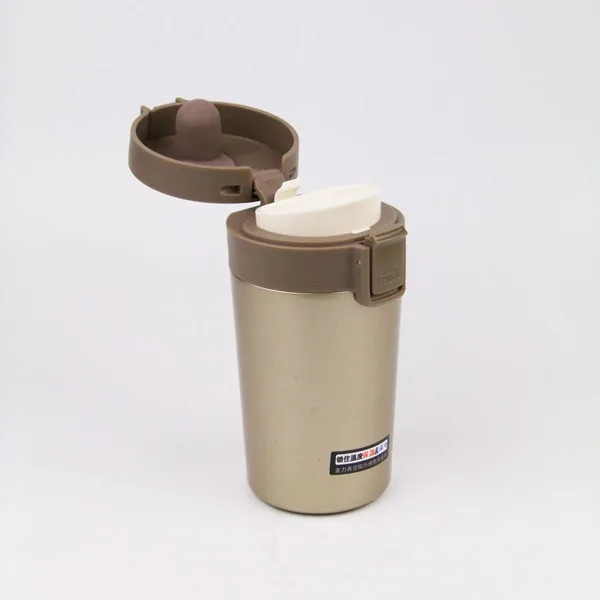 Customized logo 12oz one touch stainless steel tea thermos vacuum flask thermal mug with push button flip top lid, Customized color
Customized logo 12oz one touch stainless steel tea thermos vacuum flask thermal mug with push button flip top lid, Customized color