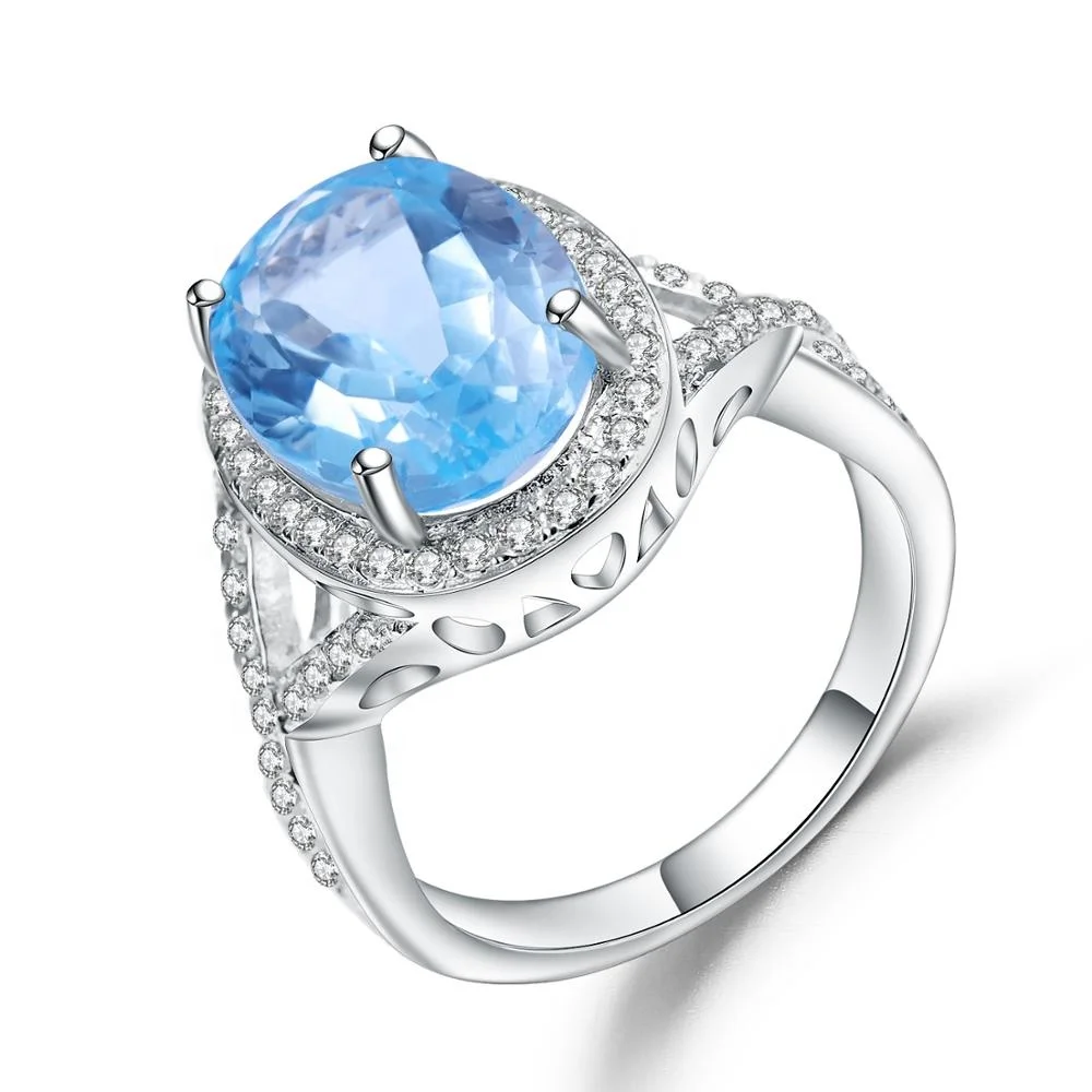 Abiding natural luxury blue topaz 925 silver engagement fashion gemstone ring for women
Abiding natural luxury blue topaz 925 silver engagement fashion gemstone ring for women